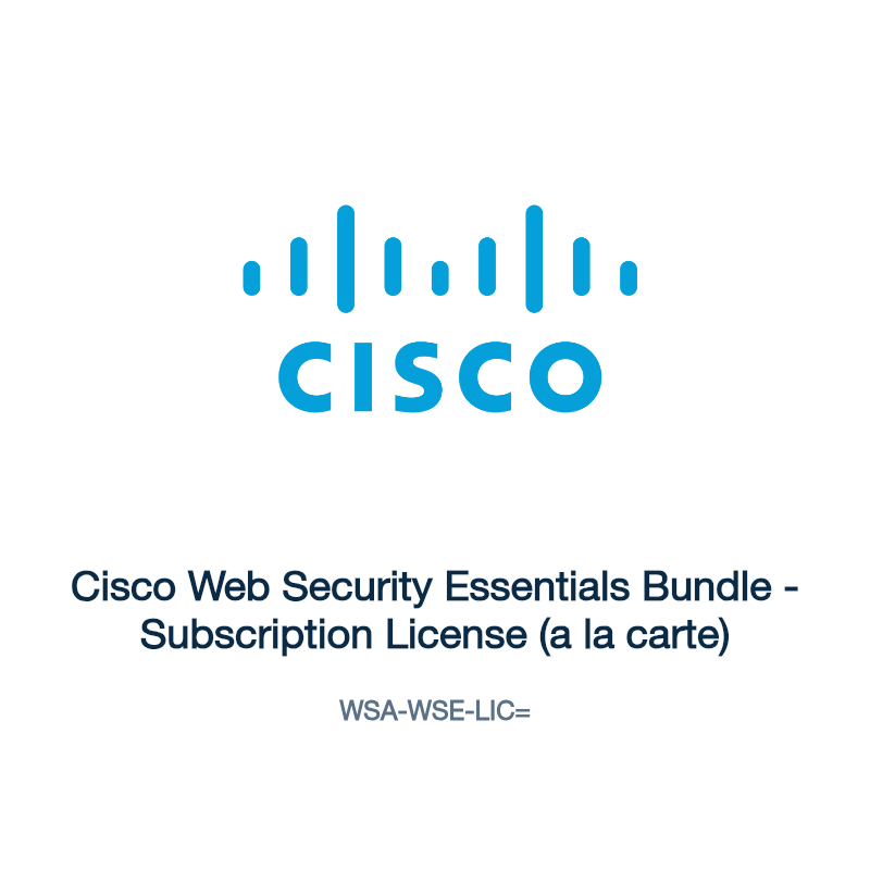 WSA-WSE-LIC=: Cisco Web Security Essentials Bundle