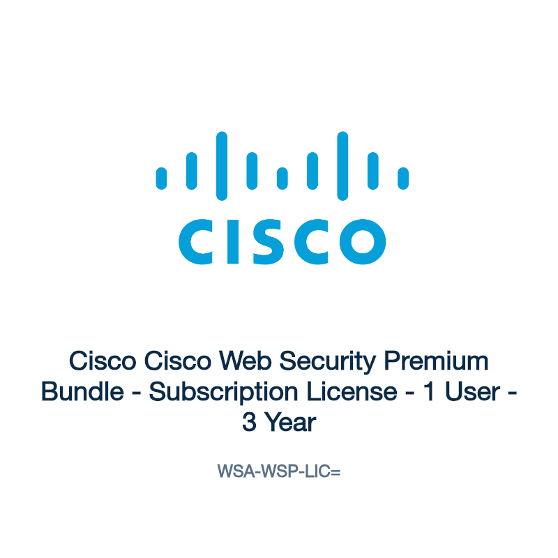 WSA-WSP-LIC=: Cisco Cisco Web Security Premium Bundle
