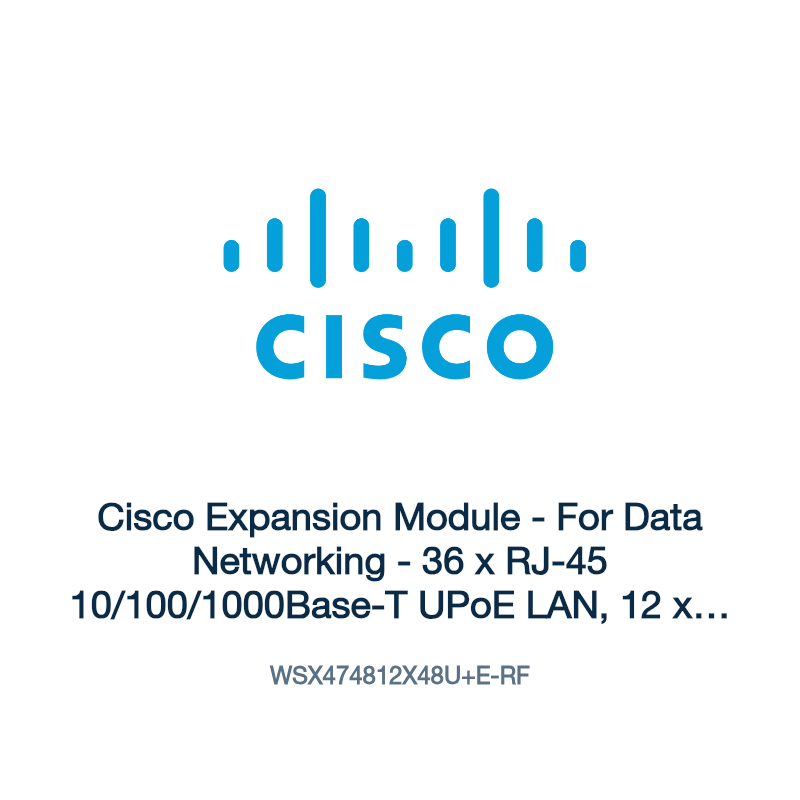 WSX474812X48U+E-RF: Cisco Expansion Module