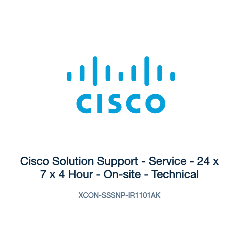 XCON-SSSNP-IR1101AK: Cisco Solution Support