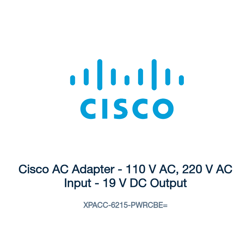 XPACC-6215-PWRCBE=: Cisco AC Adapter