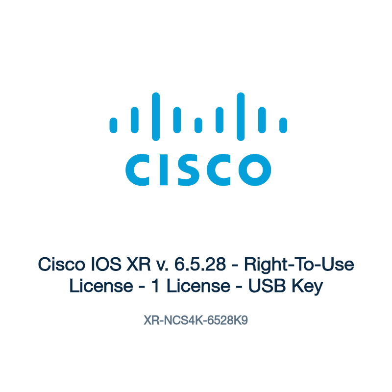 XR-NCS4K-6528K9: Cisco IOS XR v. 6.5.28