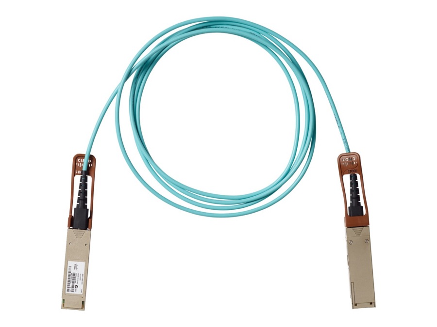 Cisco QSFP-100G-AOC3M 100G Active Optical Cable, 3m