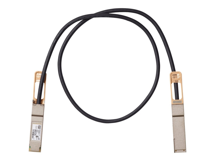 Cisco QSFP-100G-CU3M 100G Passive Copper DAC, 3m